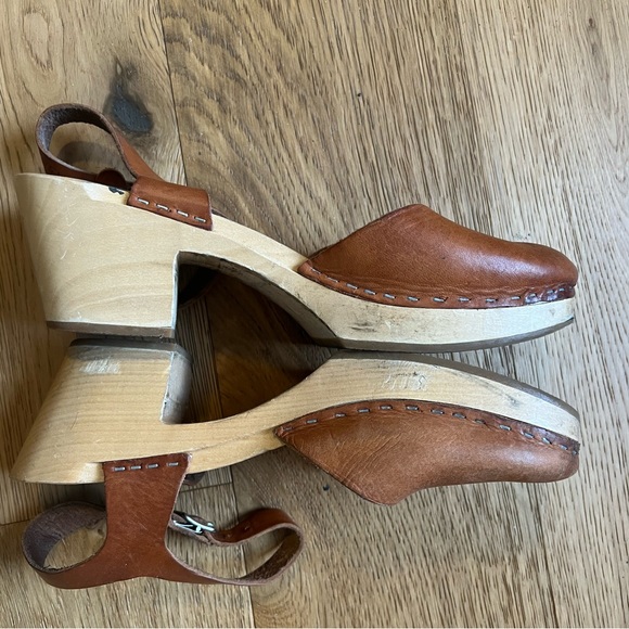 Swedish Hasbeens New Covered Women's Size 10/ 40 Nature - Picture 6 of 8